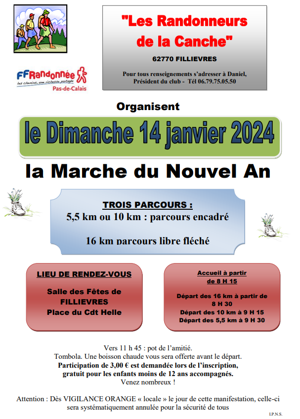 Affiche 2024 nouvel an